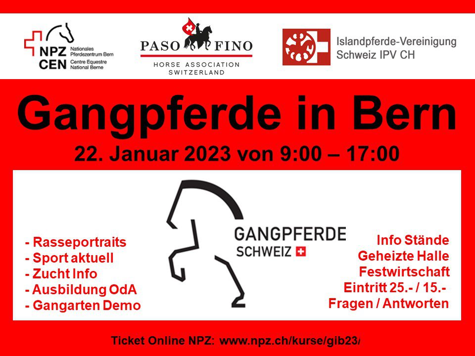 You are currently viewing GiB – Gangpferde in Bern 2023