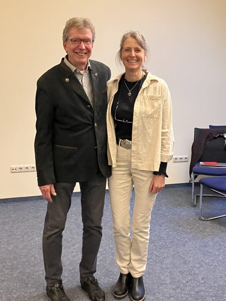 Karl Schilling mit Gerti Merk